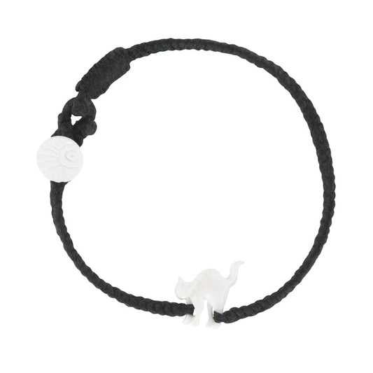 Wanderer Black Cat Bracelet - Button