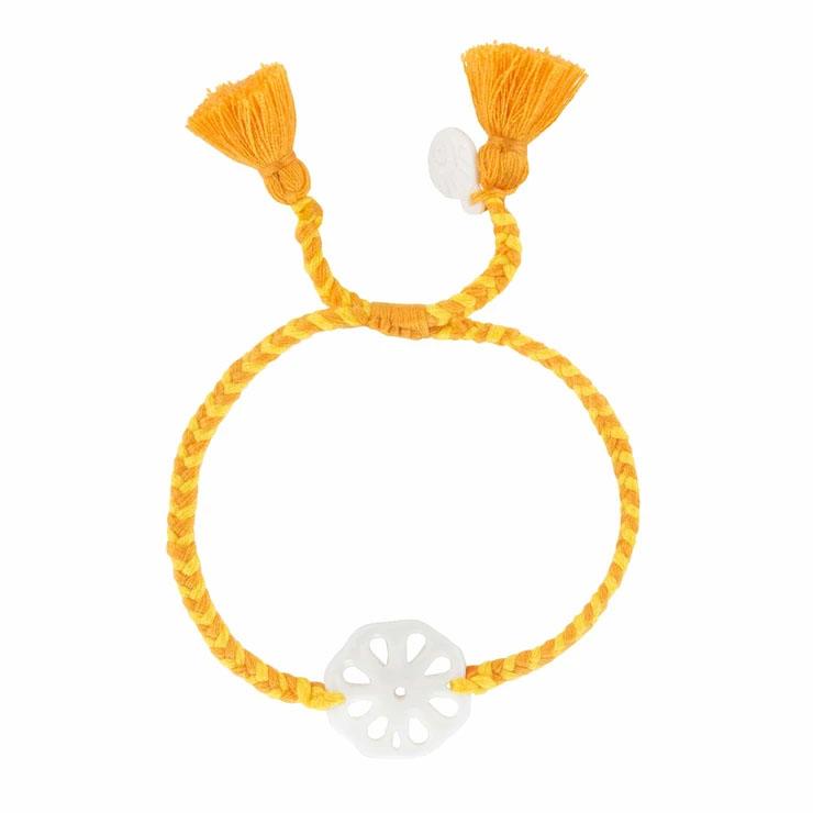 Wanderer Citrus Bracelet - Tassel - Sunburst