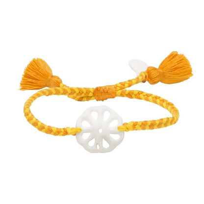 Wanderer Citrus Bracelet - Tassel - Sunburst