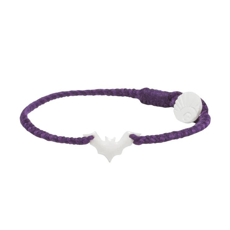 Wanderer Bat Bracelet - Button - Malibu