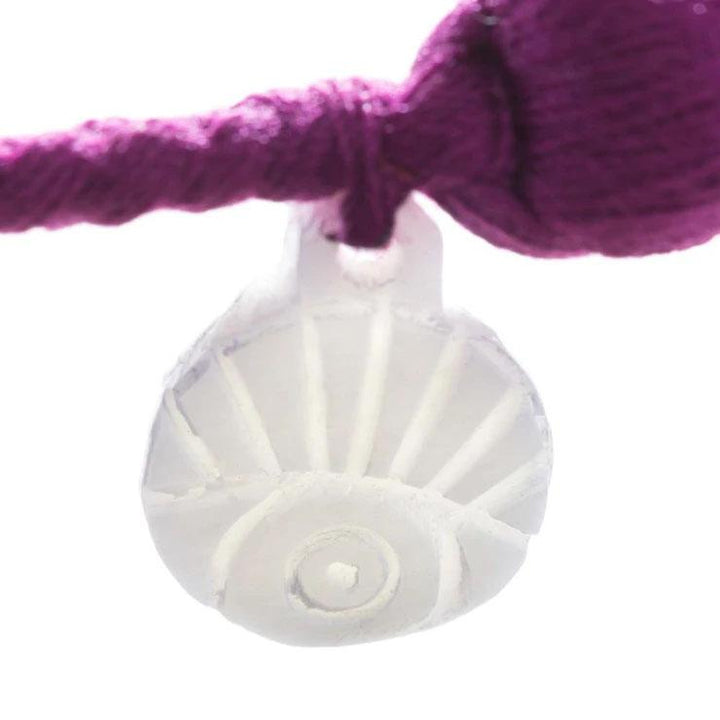 Wanderer Mermaid Tail Bracelet - Tassel - Purple