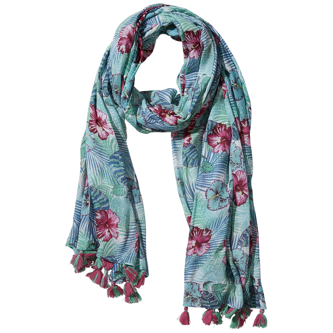 Aloha Summer Print Scarf