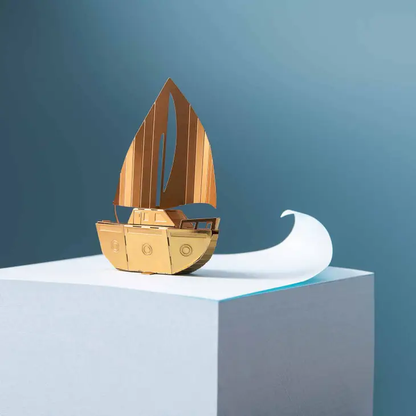 Boat Mini Model - Terrarium Decor DIY Kit