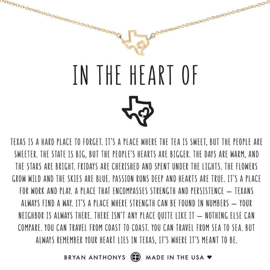 Bryan Anthonys In the Heart of Texas Necklace - Gold