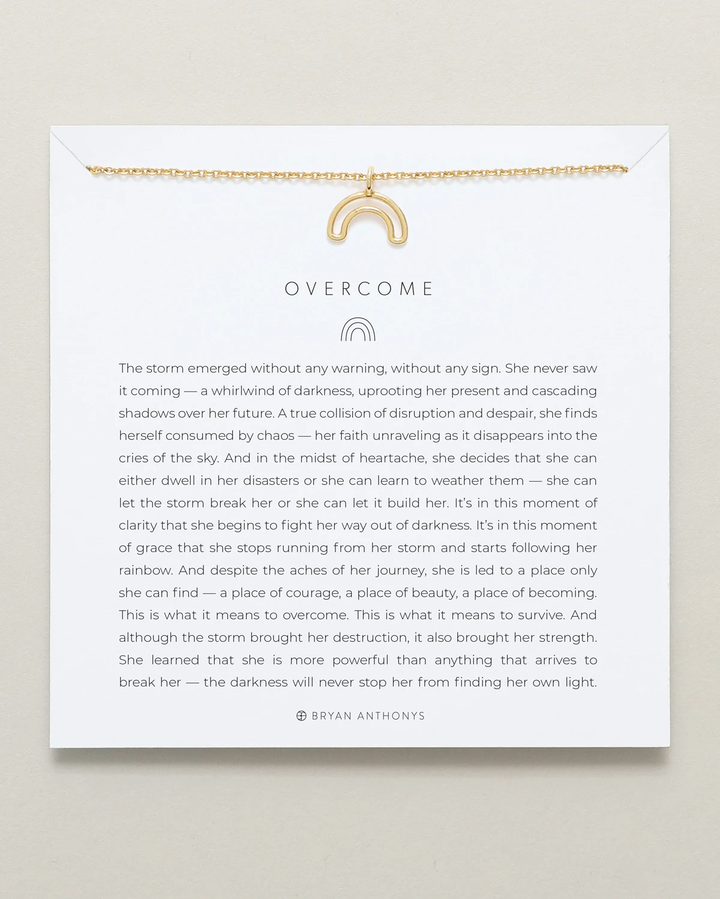 Bryan Anthonys Overcome Necklace (Gold)