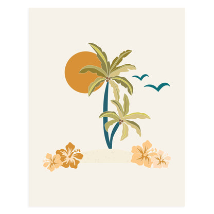 On An Island Art Print