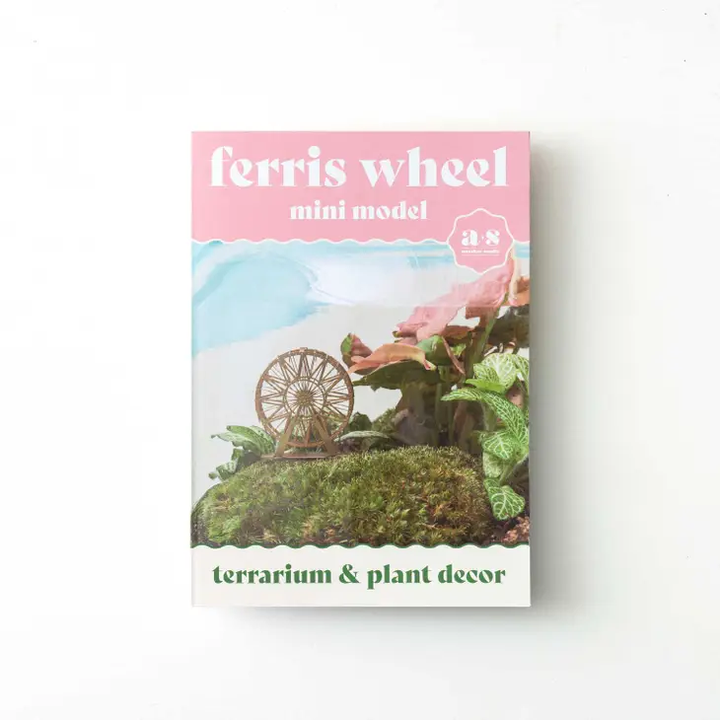 Ferris Wheel Mini Model - Terrarium Decor DIY Kit