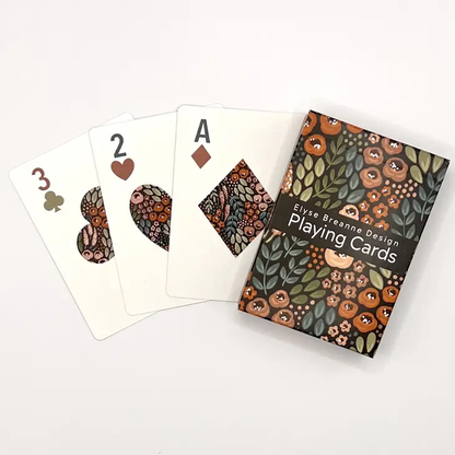 Floral Playing Cards