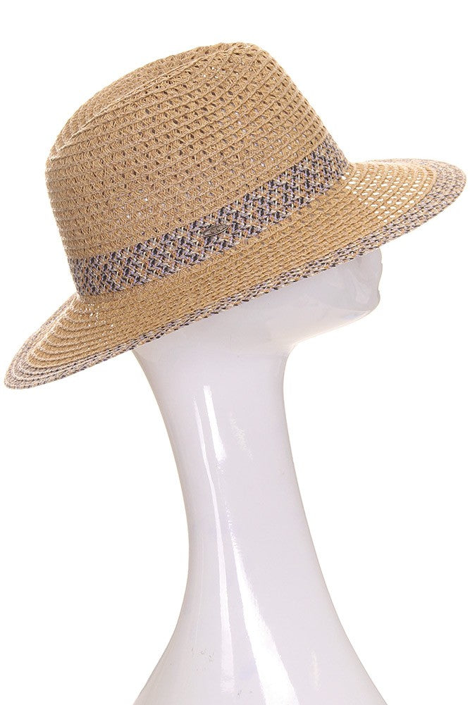 Braided Sun Hat (Lilac)