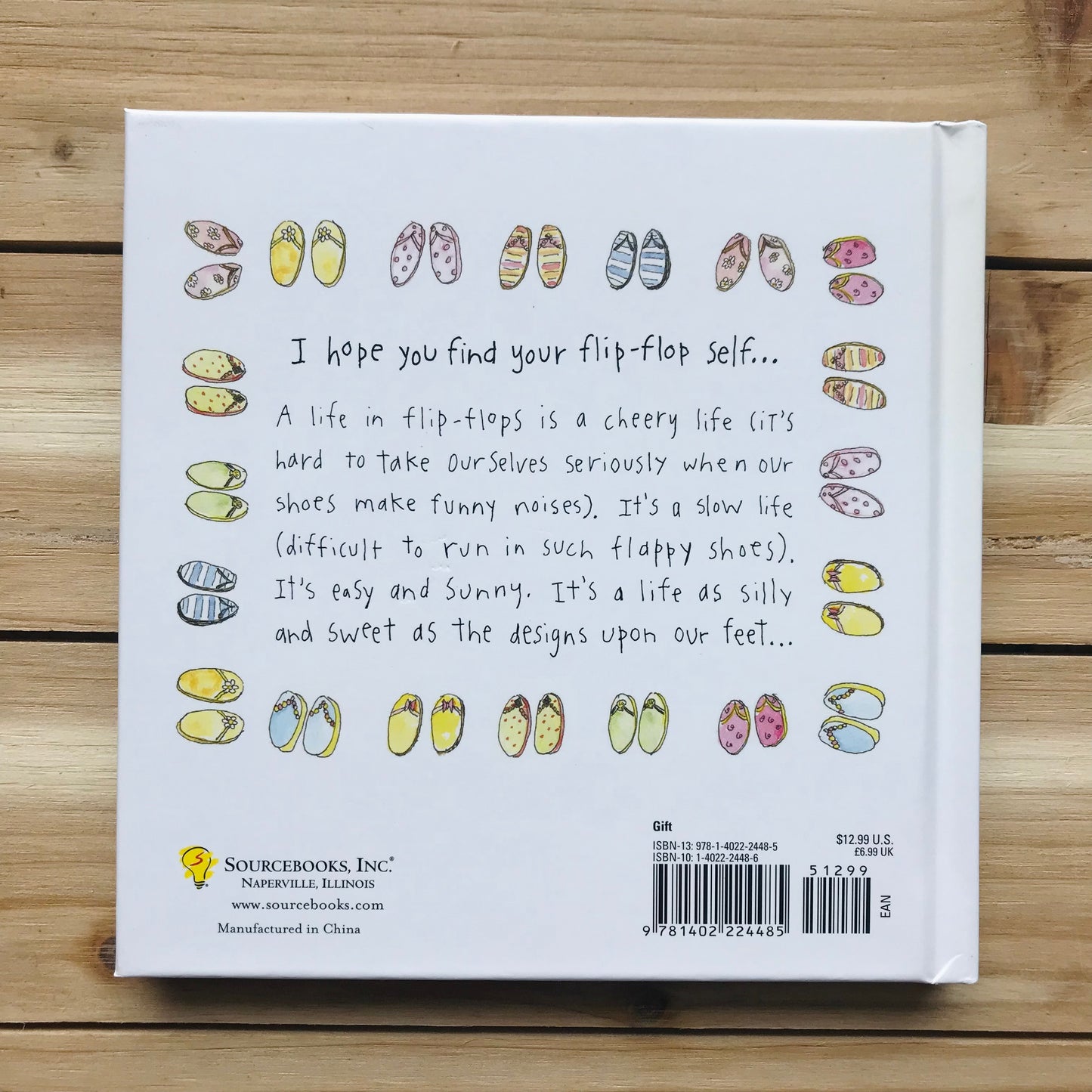 How to Live In Flip Flops Book