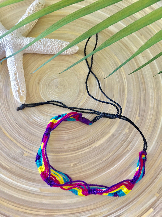 String Anklet (Purple/Blue/Yellow/Pink)
