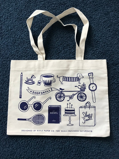 "Shop Small" Tote Bag