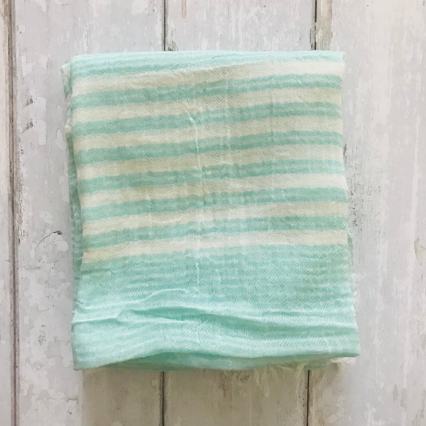 Stripe Scarf - Mint