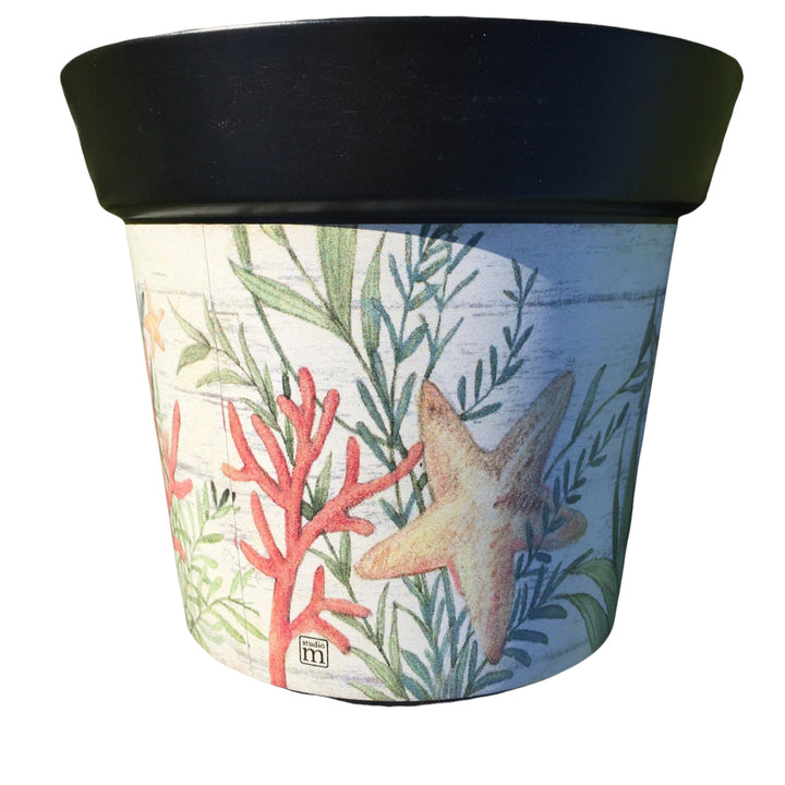"Under The Sea" 6" Art Pot