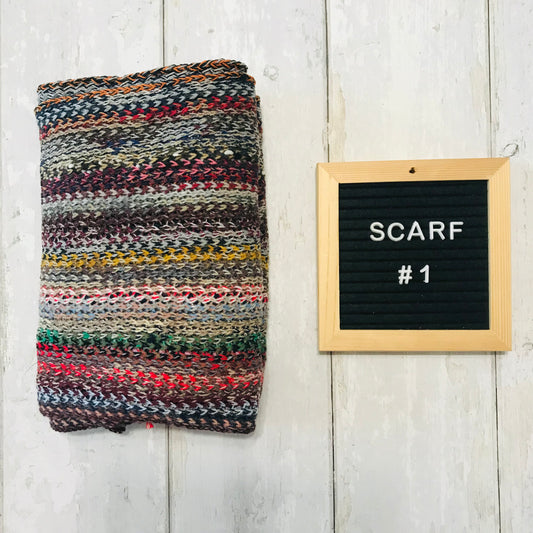 Happy Squiggles Scarves