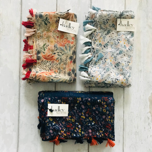 Bohemian Garden Scarves