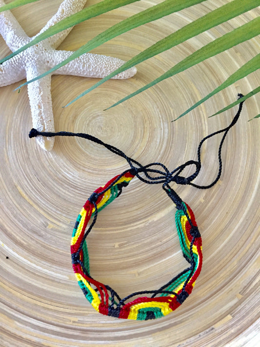 String Anklet (Black/Red/Yellow/Green)