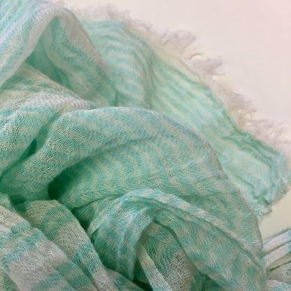 Stripe Scarf - Mint