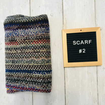 Happy Squiggles Scarves