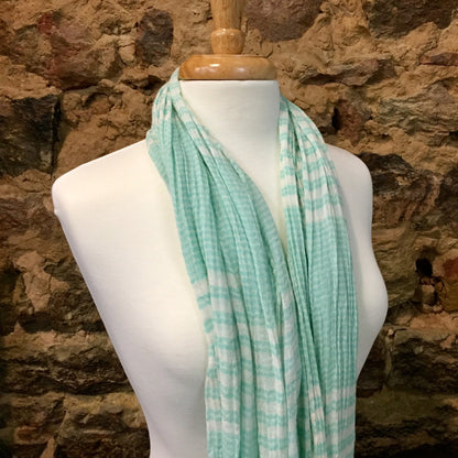 Stripe Scarf - Mint