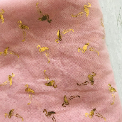 Golden Flamingos Scarves