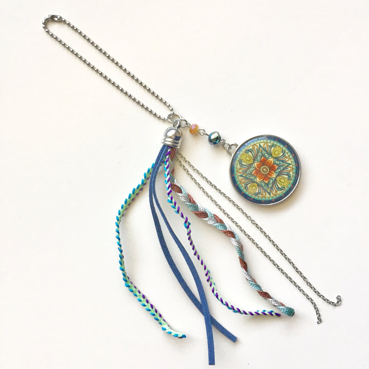 "Floral Mandala" Anywhere Charm