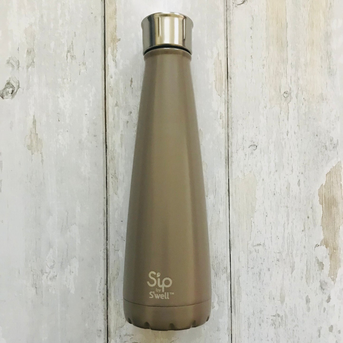 Steel Grey Stainless Steel Water Bottle