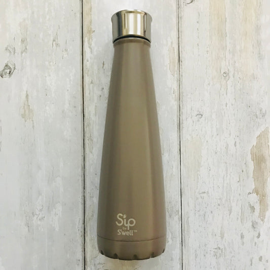 Steel Grey Stainless Steel Water Bottle