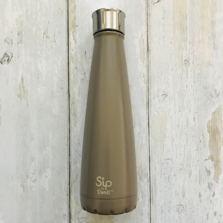 Steel Grey Stainless Steel Water Bottle
