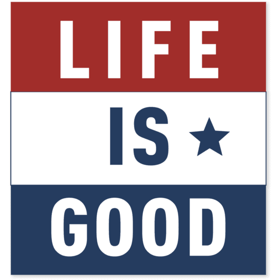 Flag Square Sticker