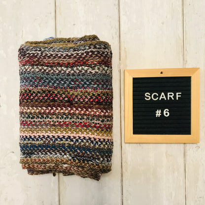 Happy Squiggles Scarves