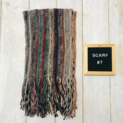 Happy Squiggles Scarves