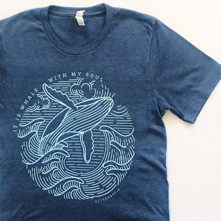 It Is Whale With My Soul Crew Tee
