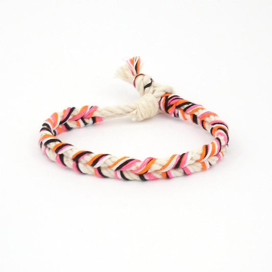 jayciMay Sherbet Summer Braided Bracelet