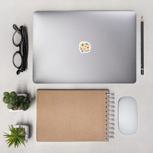 Groovy Bubble-Free Stickers
