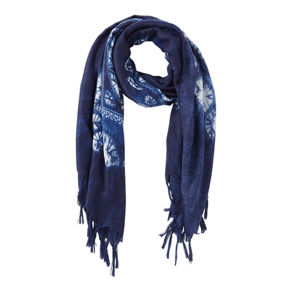 Indigo Kaleidoscope Scarves