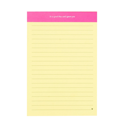 Be So Good They Can't Ignore You Mini Legal Pad