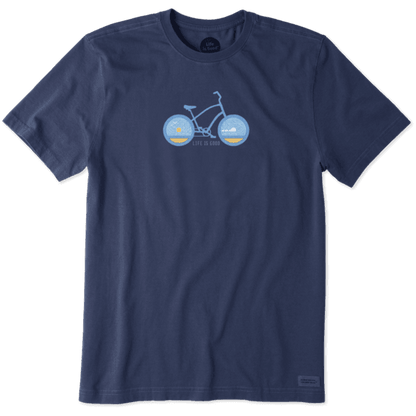 Life Is Good® Men's Primal Beach Cruiser Crusher Tee