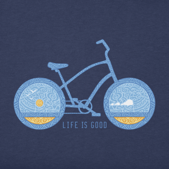 Life Is Good® Men's Primal Beach Cruiser Crusher Tee