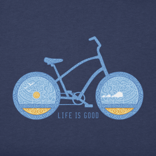 Life Is Good® Men's Primal Beach Cruiser Crusher Tee