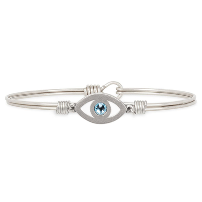 Evil Eye Bangle Bracelet
