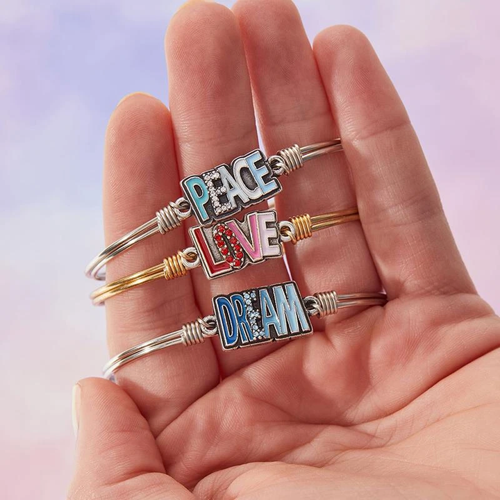 Luca + Danni Love Bangle Bracelet (Enamel Ombre)