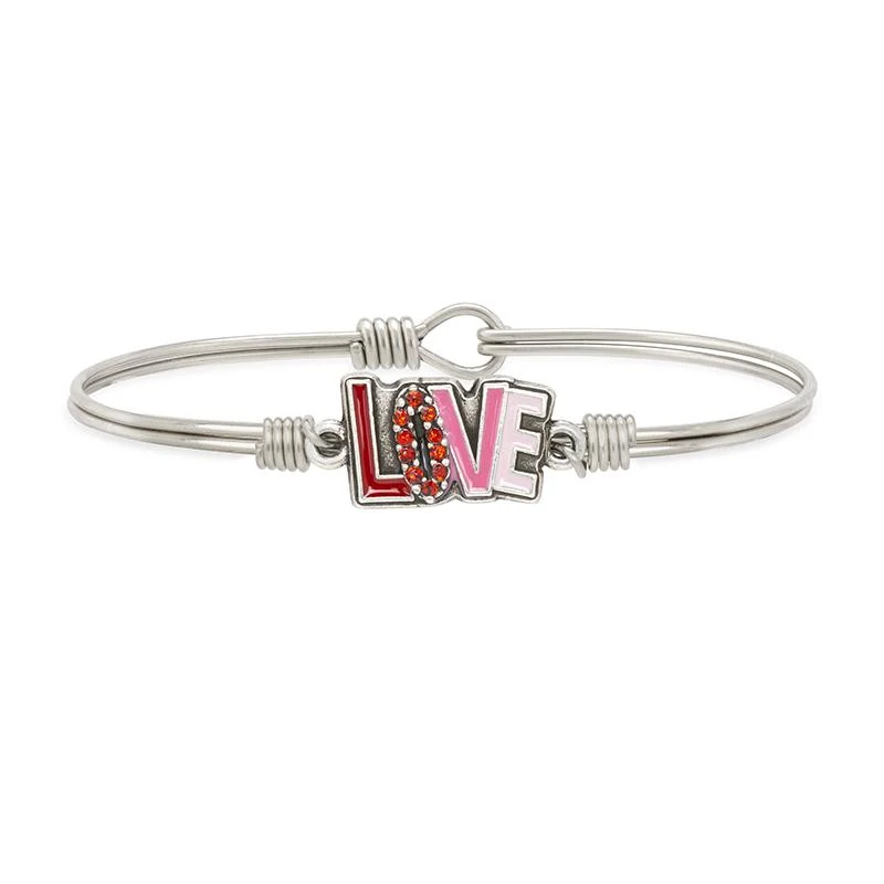 Luca + Danni Love Bangle Bracelet (Enamel Ombre)