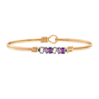 Luca + Danni Mini Hudson Purple Ombre Bangle Bracelet