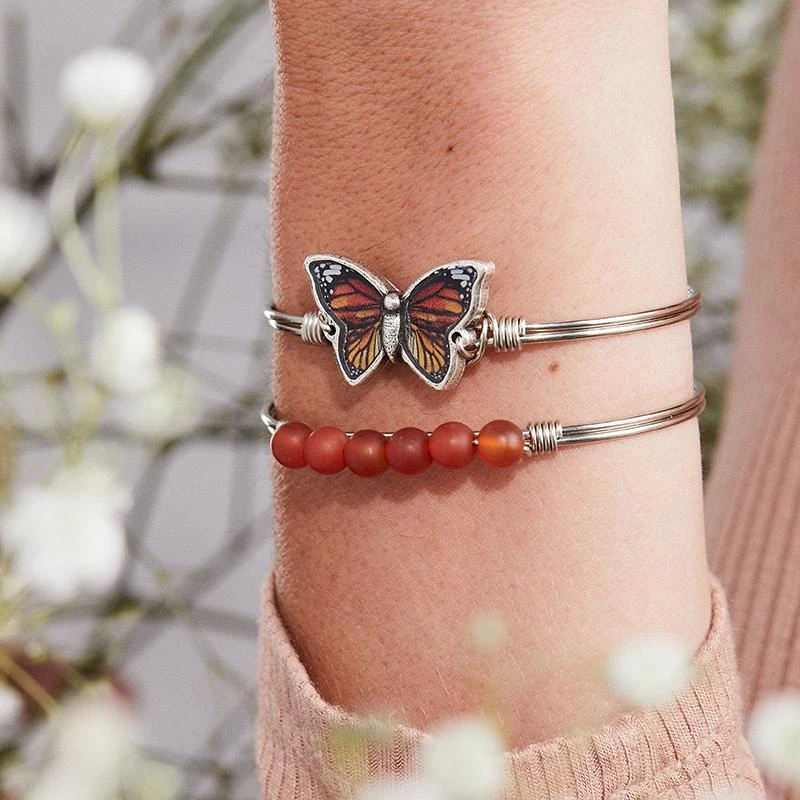 Luca + Danni Monarch Butterfly Bangle Bracelet
