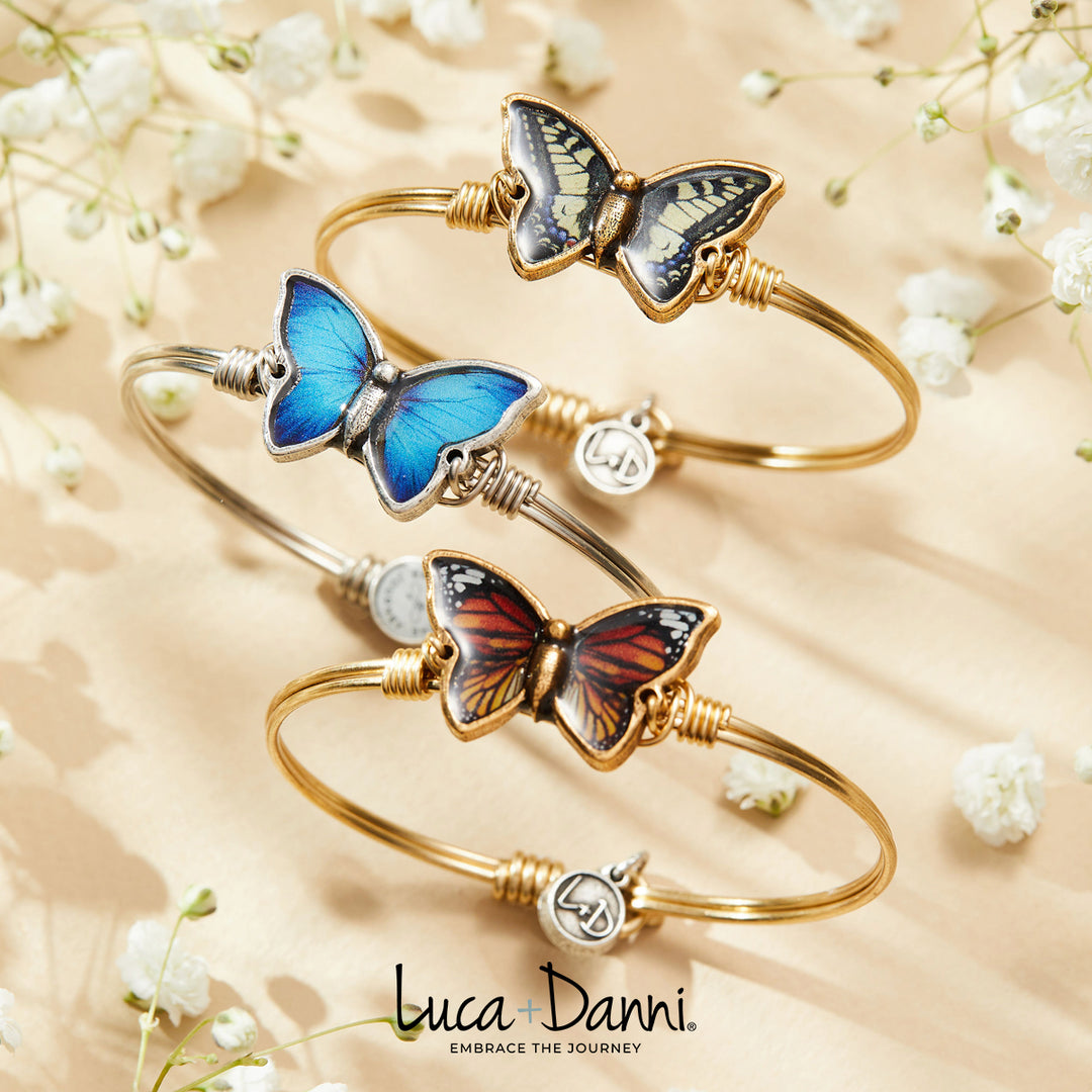 Luca + Danni Monarch Butterfly Bangle Bracelet