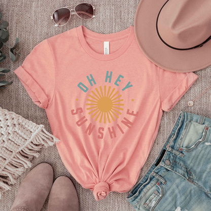 Oh Hey Sunshine Short Sleeve Graphic Tee