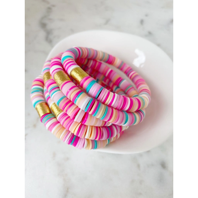 Peachy Pink Color Pop Bracelet