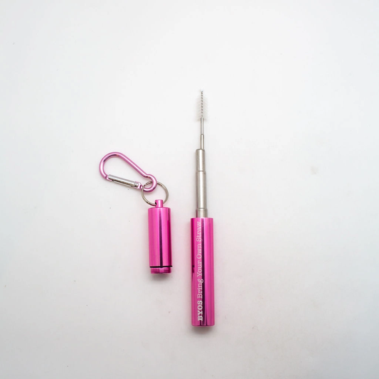 Telescoping Reusable Straw Sets