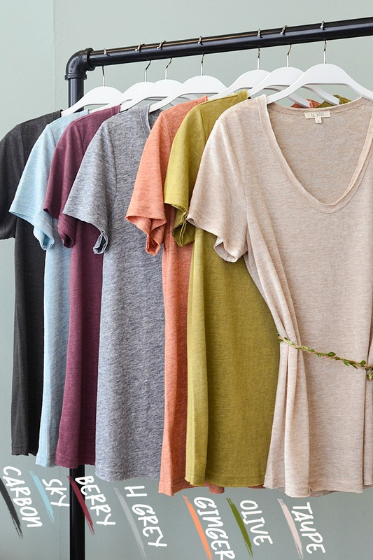 Ray of Sunshine Drapey Top